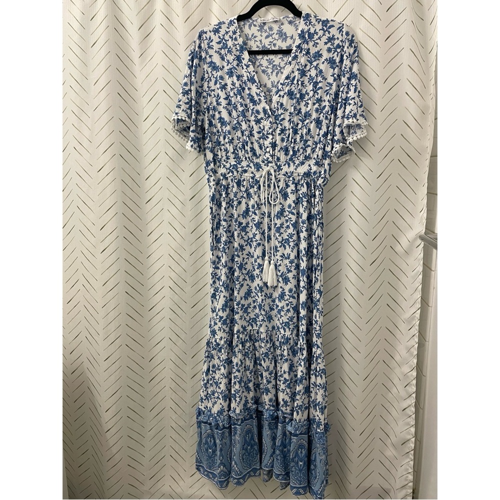 Floral maxi dress